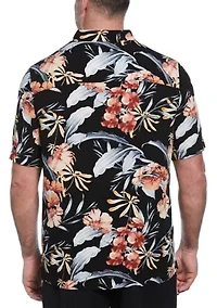 Big & Tall Floral Print Shirt