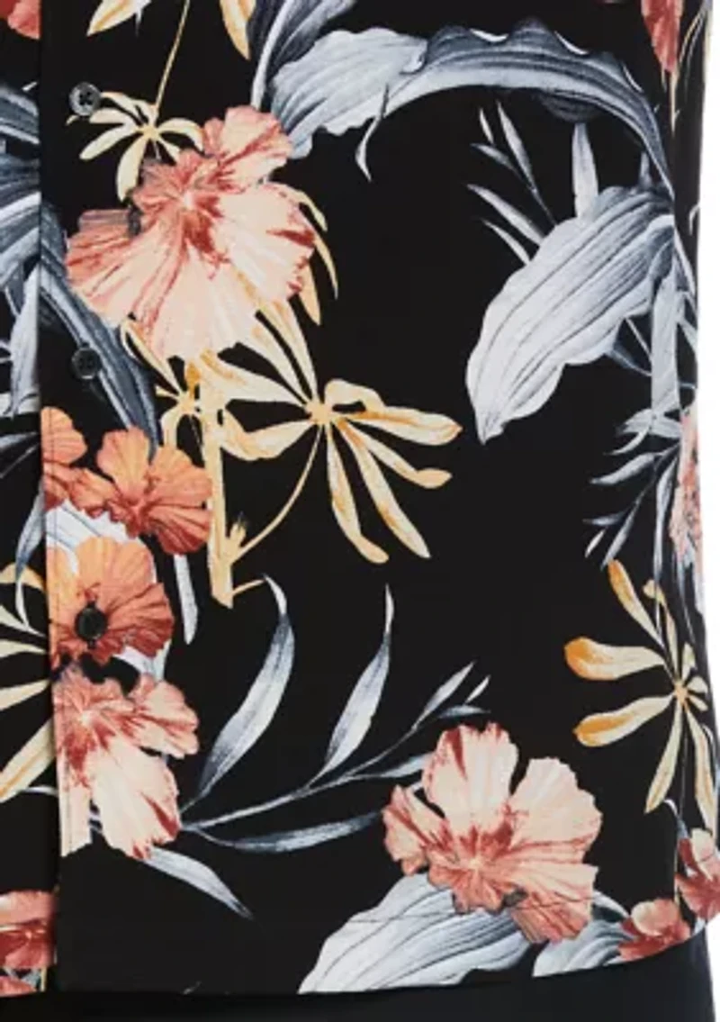 Big & Tall Floral Print Shirt