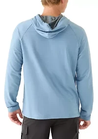 Men's Texture Knit Hoodie