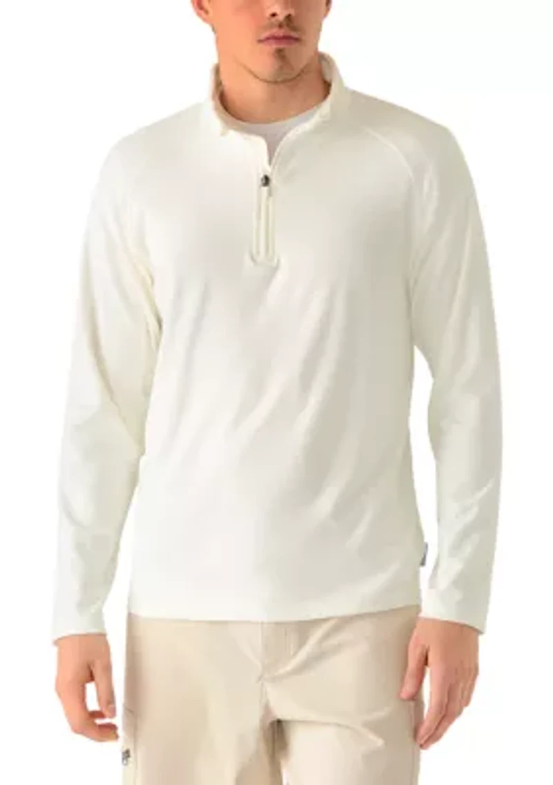 Men's Soft 1/4 Zip Pullover Sweater