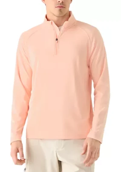 Men's Soft 1/4 Zip Pullover Sweater
