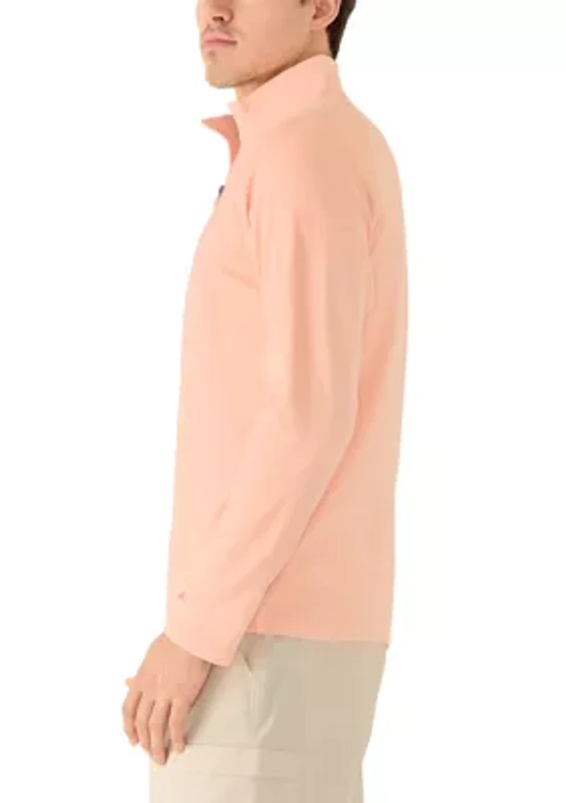 Men's Soft 1/4 Zip Pullover Sweater