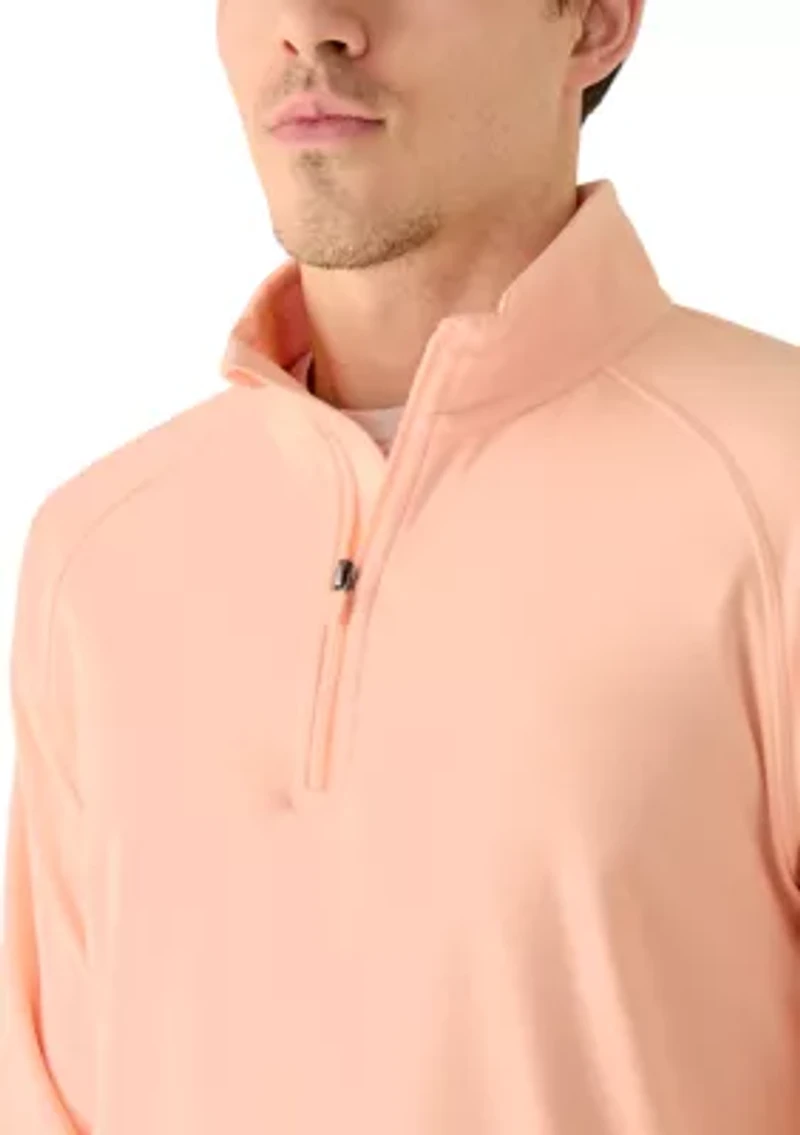 Men's Soft 1/4 Zip Pullover Sweater