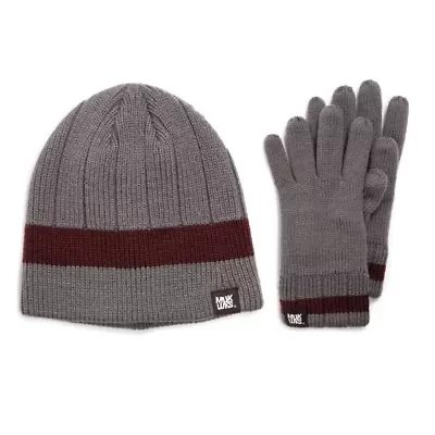 Ribbed Beanie & Glove Set