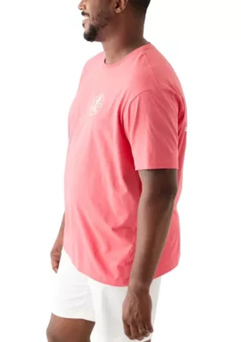 Men's Tall Skull and Hooks Graphic T-Shirt