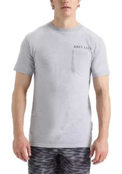 Men’s American Quiver 30’s Short Sleeve Pocket T-Shirt