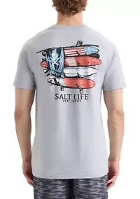 Men’s American Quiver 30’s Short Sleeve Pocket T-Shirt
