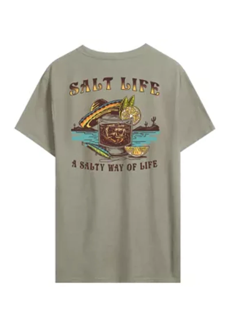 Salty Way of Lie Short Sleeve Graphic T-Shirt