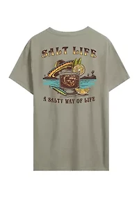 Salty Way of Lie Short Sleeve Graphic T-Shirt