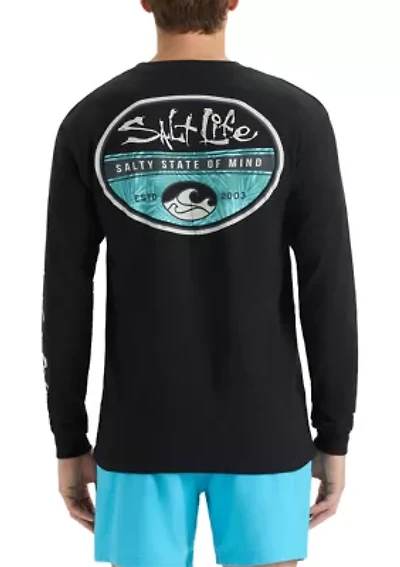 Secret Spot Long Sleeve Graphic T-Shirt