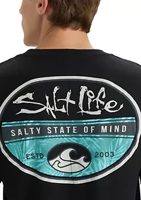 Secret Spot Long Sleeve Graphic T-Shirt