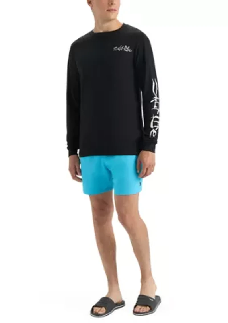 Secret Spot Long Sleeve Graphic T-Shirt