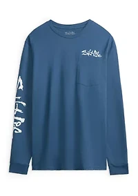 Men's Sailfish ‘N Bones Long Sleeve 30s Graphic T-Shirt