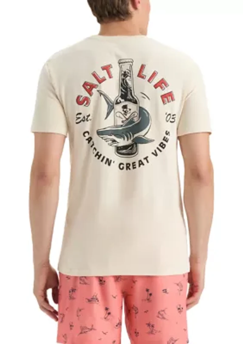 Men's Catchin’ Vibes Short Sleeve 30s T-Shirt