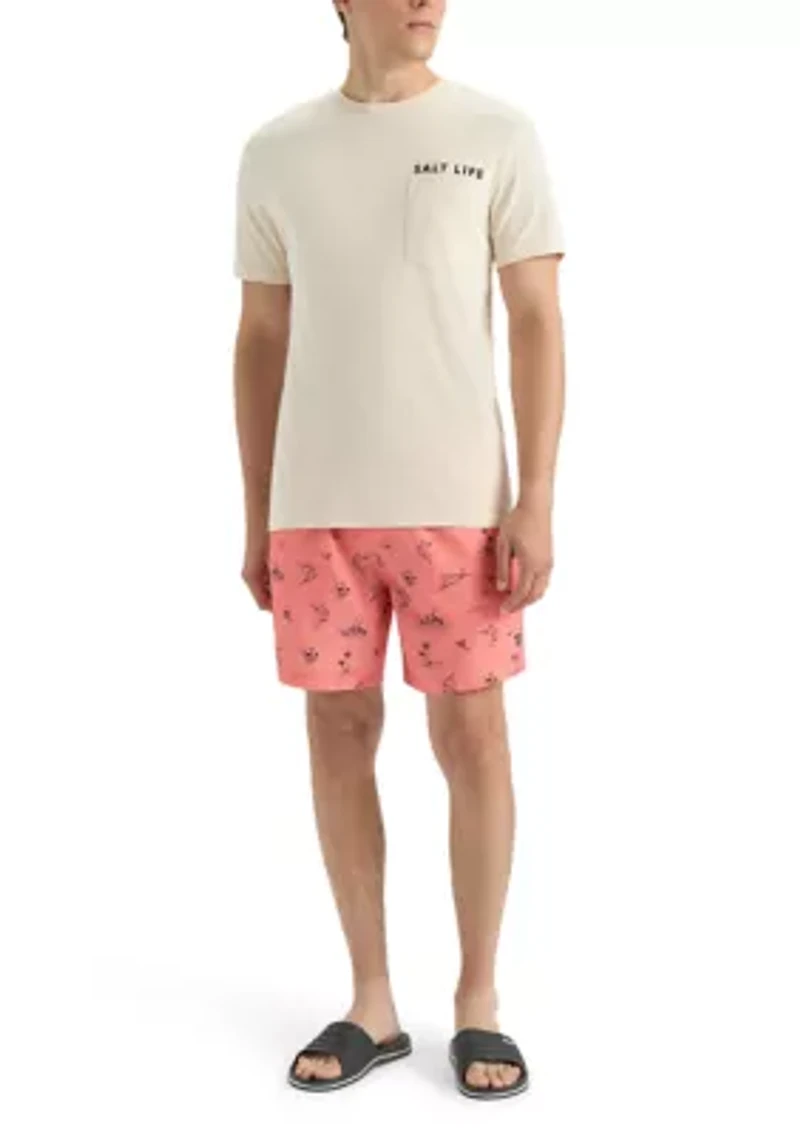 Men's Catchin’ Vibes Short Sleeve 30s T-Shirt