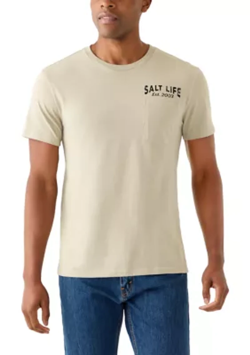 Trucks and Tail Short Sleeve 30s Tee