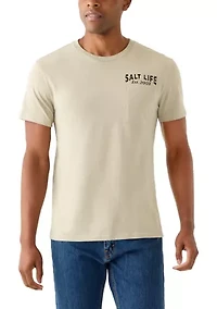 Trucks and Tail Short Sleeve 30s Tee