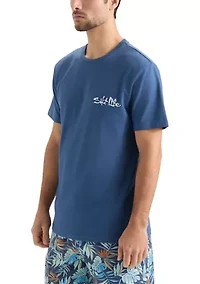 Men's Graphic Day Diver Short Sleeve 30s T-Shirt