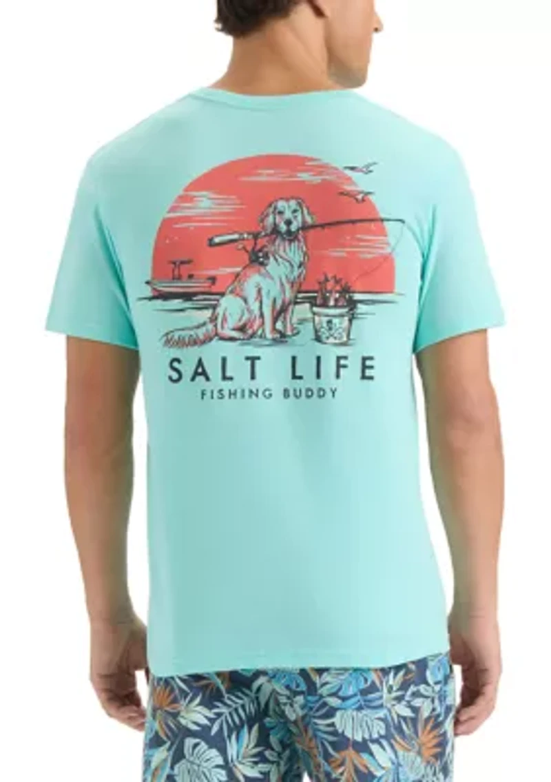Men’s Fishing Buddy Short Sleeve Graphic T-Shirt