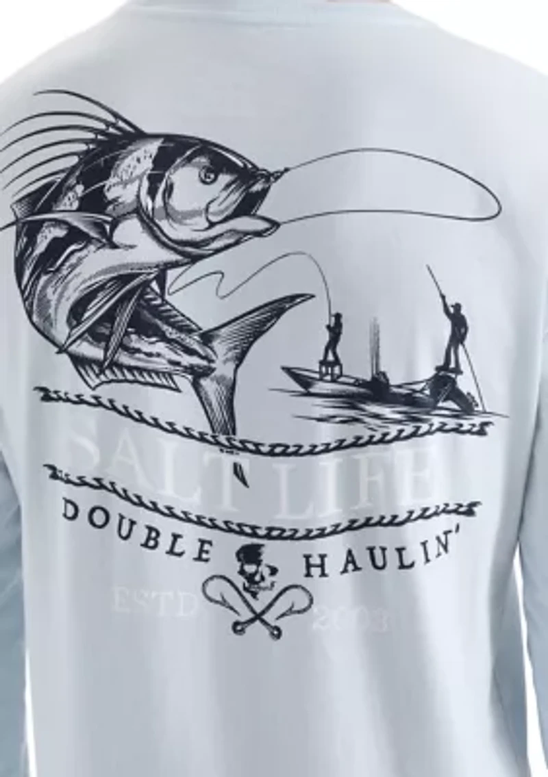 Double Haulin’ Long Sleeve T-Shirt