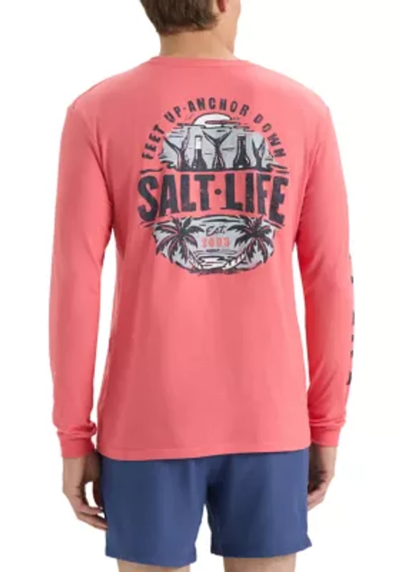 Weekend Forecast Long Sleeve 30s T-Shirt