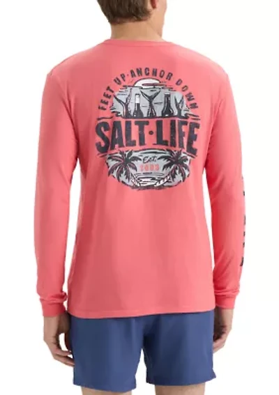 Weekend Forecast Long Sleeve 30s T-Shirt