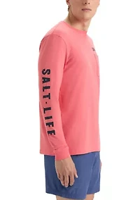 Weekend Forecast Long Sleeve 30s T-Shirt