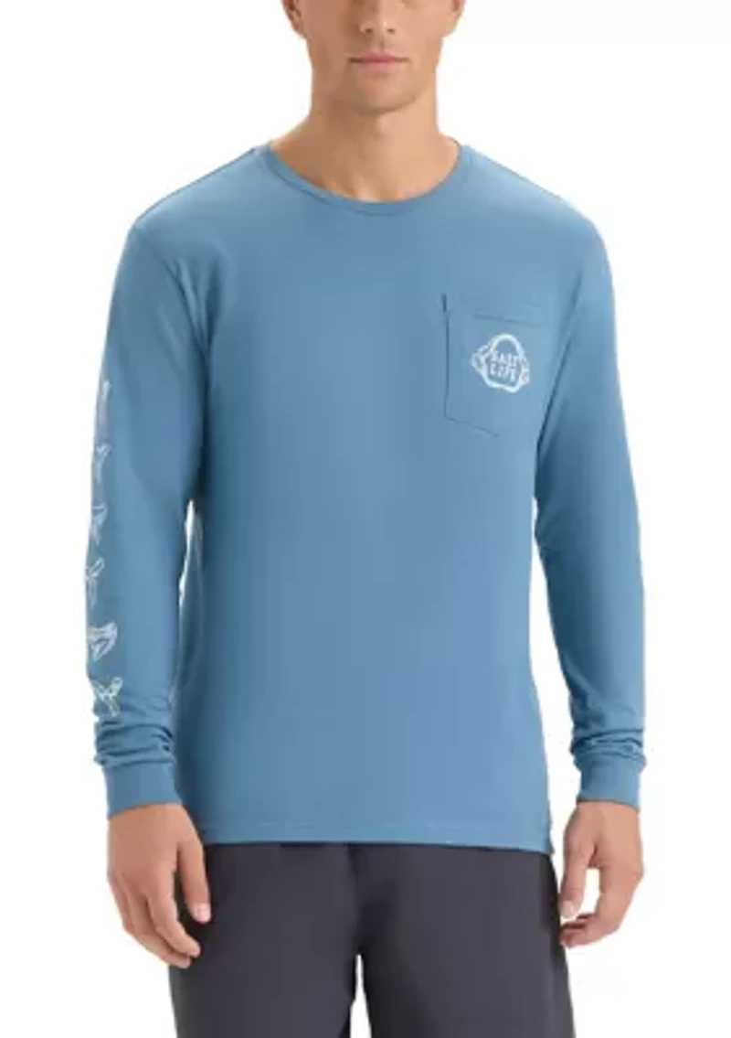 On The Hunt Long Sleeve Graphic T-Shirt