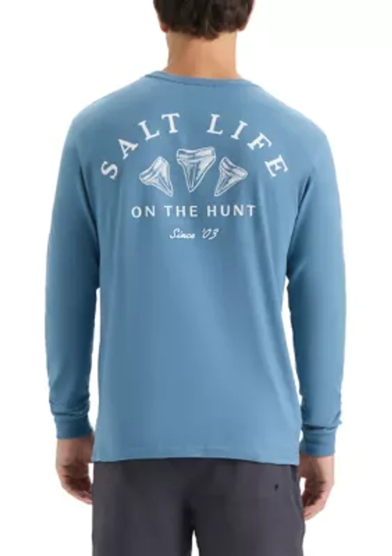 On The Hunt Long Sleeve Graphic T-Shirt