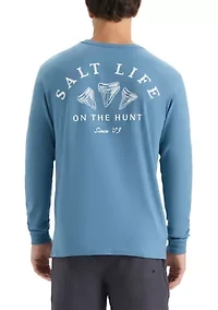 On The Hunt Long Sleeve Graphic T-Shirt