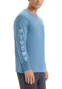 On The Hunt Long Sleeve Graphic T-Shirt