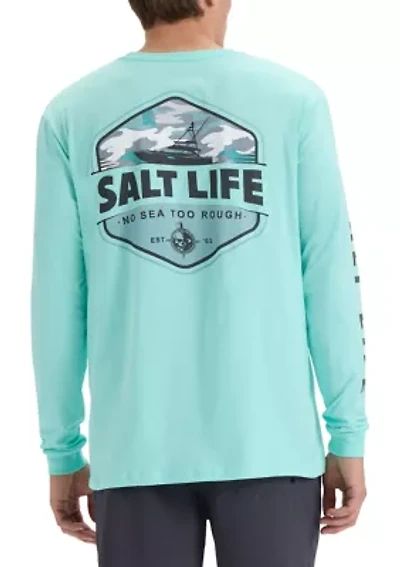 Heavy Seas Long Sleeve 30s Graphic T-Shirt