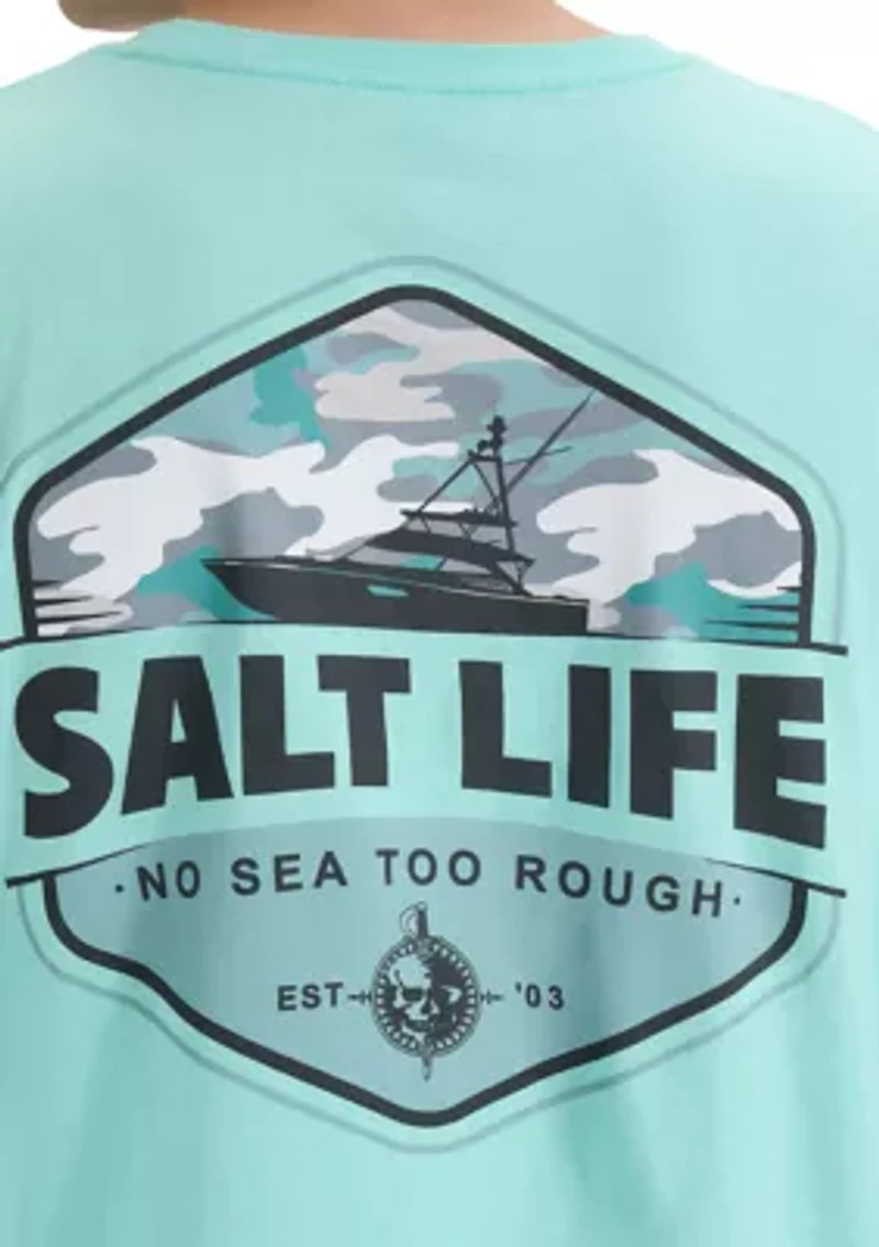 Heavy Seas Long Sleeve 30s Graphic T-Shirt