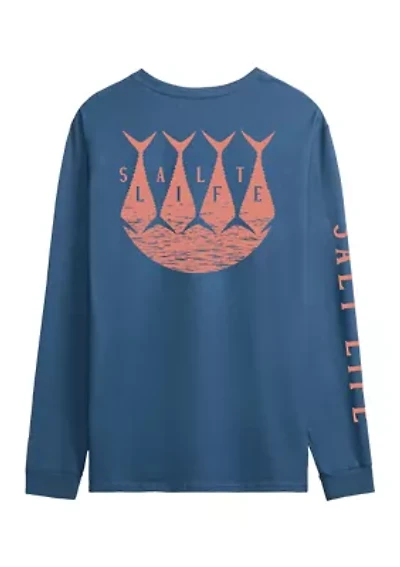 Men's Any Tails Long Sleeve 30s T-Shirt