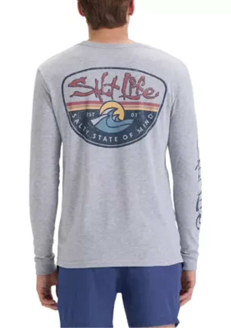 Daily Wave Long Sleeve 30s Graphic T-Shirt