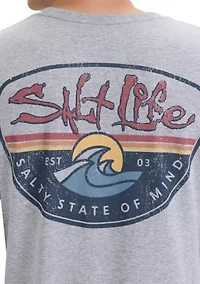 Daily Wave Long Sleeve 30s Graphic T-Shirt