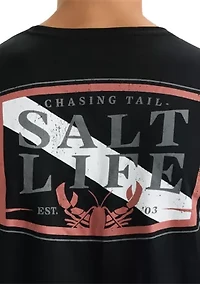 Gone Divin Long Sleeve 30s Graphic T-Shirt