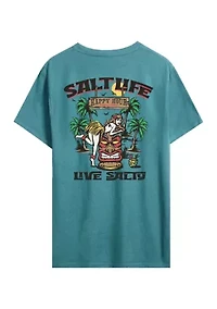 Big & Tall Tiki Hour Graphic 30’s Shirt