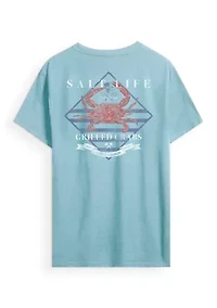 Men’s Big Crab Hammer 30’s Graphic T-Shirt