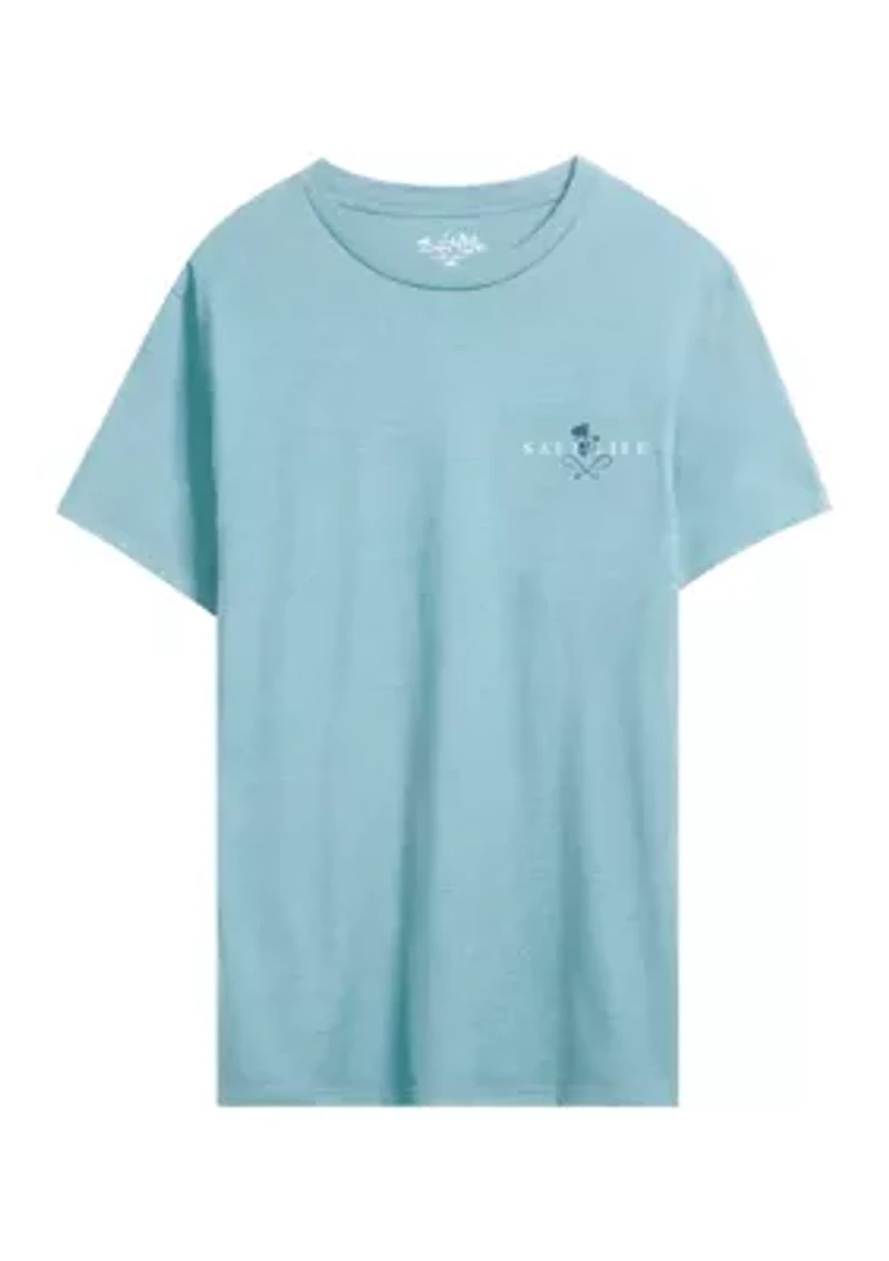 Big & Tall Crab Hammer 30’s Graphic Shirt