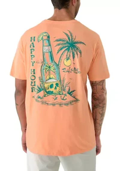 Big & Tall Happy Hour 30’s Graphic T-Shirt