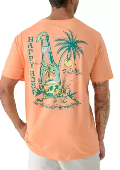 Men's Tall Happy Hour 30’s T-Shirt