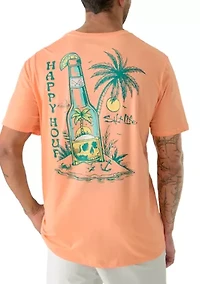 Men's Tall Happy Hour 30’s T-Shirt