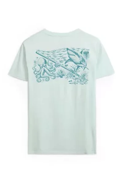 Men’s Underwater Diving 2.0 30’s Short Sleeve T-Shirt