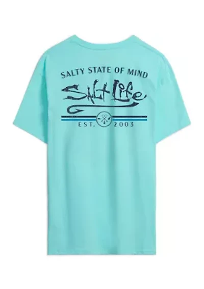 Men’s Striated 2.0 30’s Short Sleeve Graphic T-Shirt