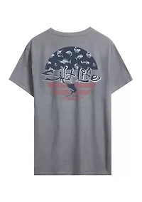 Men’s Salty Honor Bones 2.0 30’s Short Sleeve T-Shirt