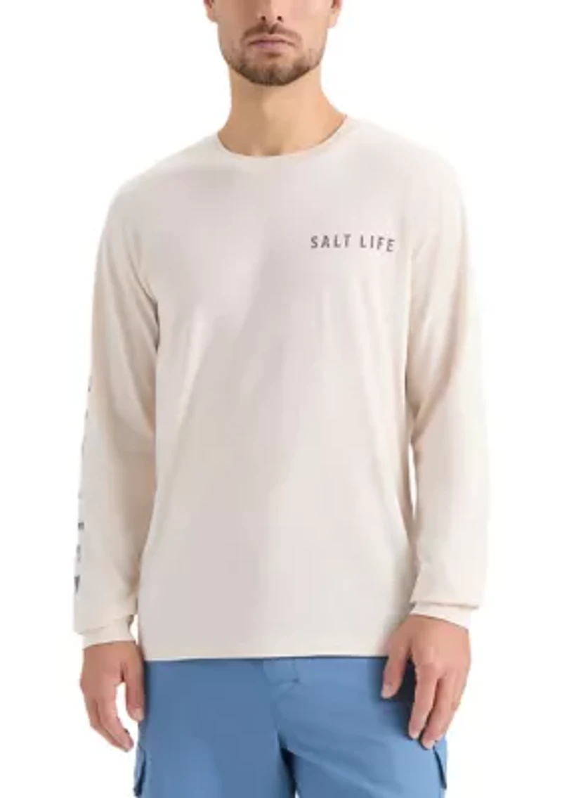 Men's Wake and Bait Boating Long Sleeve T-Shirt