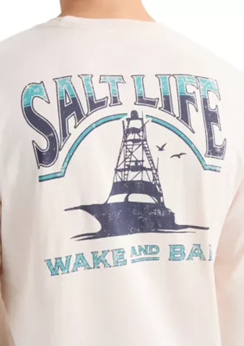 Men's Wake and Bait Boating Long Sleeve T-Shirt