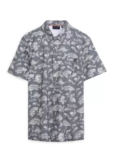 Men's Fish N Bone SLX Performance Woven Shirt