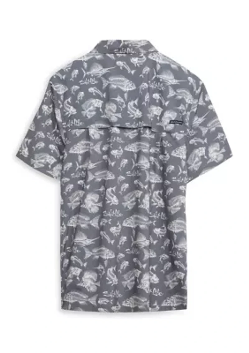 Men's Fish N Bone SLX Performance Woven Shirt